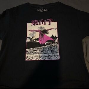 Junji Ito cropped tee